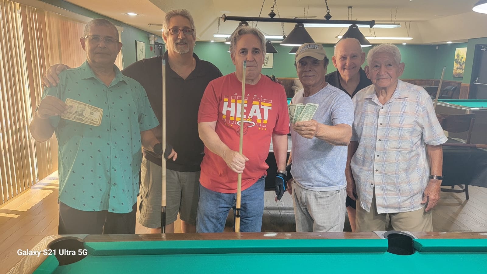 Billiard Tournament in May - This Round of tournament players and winners!