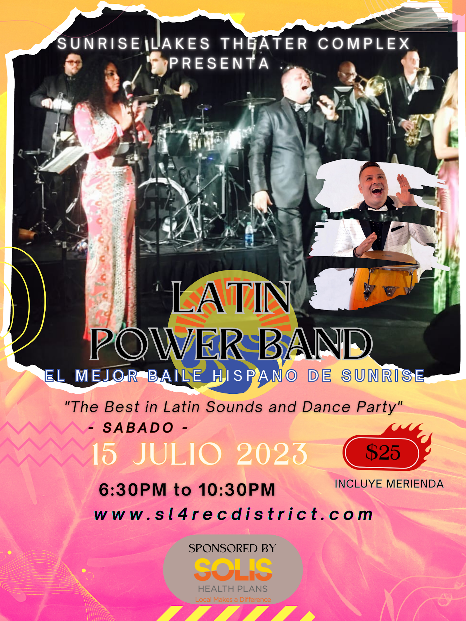 Latin Power Band - july 15 2023