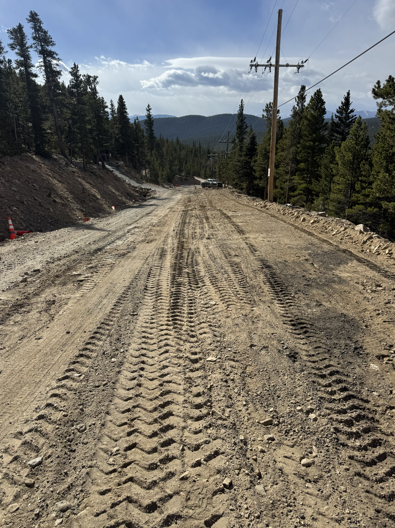 Mine Rd reopening