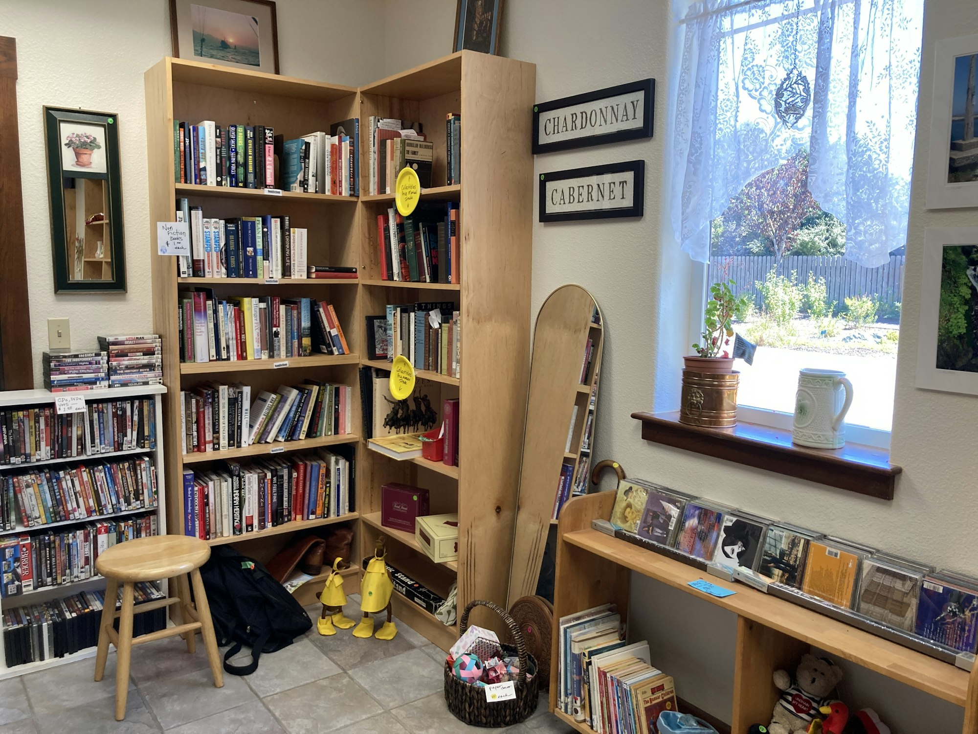 May contain: furniture, shelf, bookcase, indoors, and room
