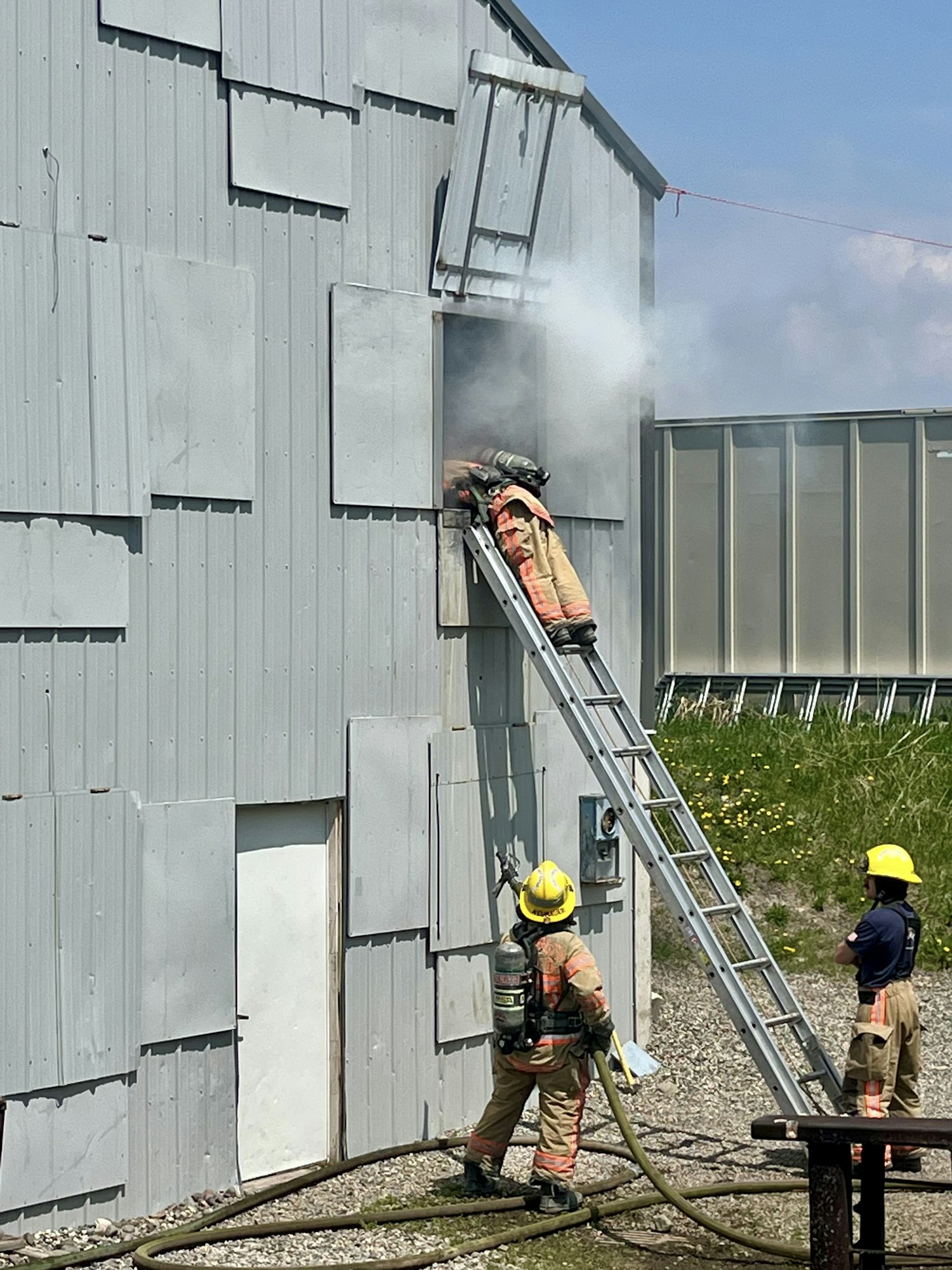 Firefighter rescue