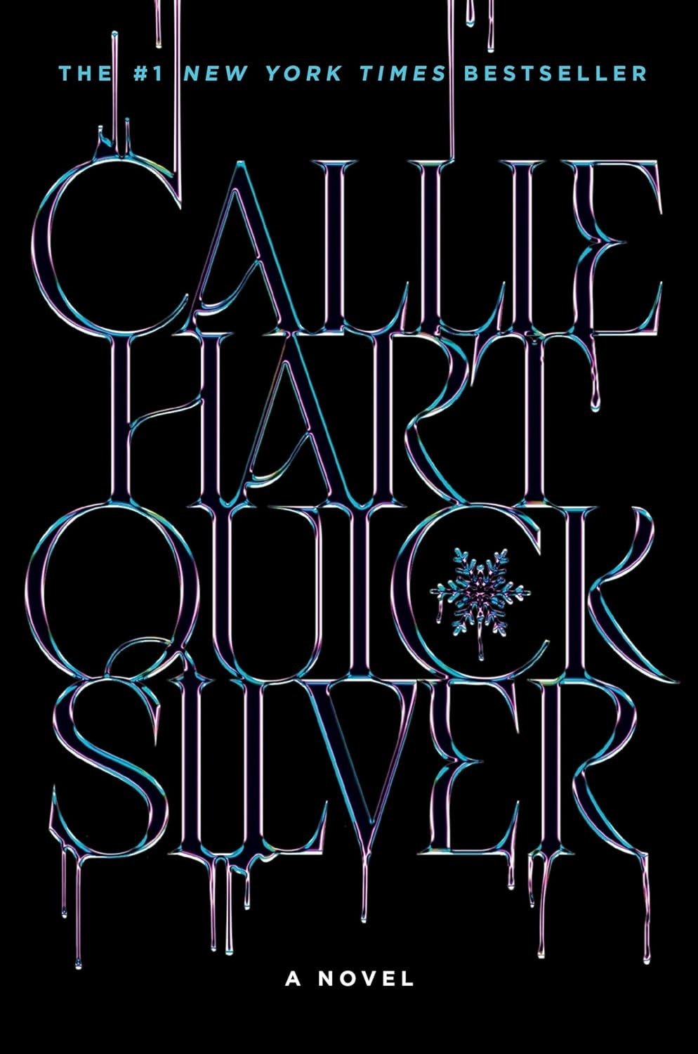 Book cover with title "Quicksilver" by Callie Hart, labeled a #1 New York Times Bestseller.