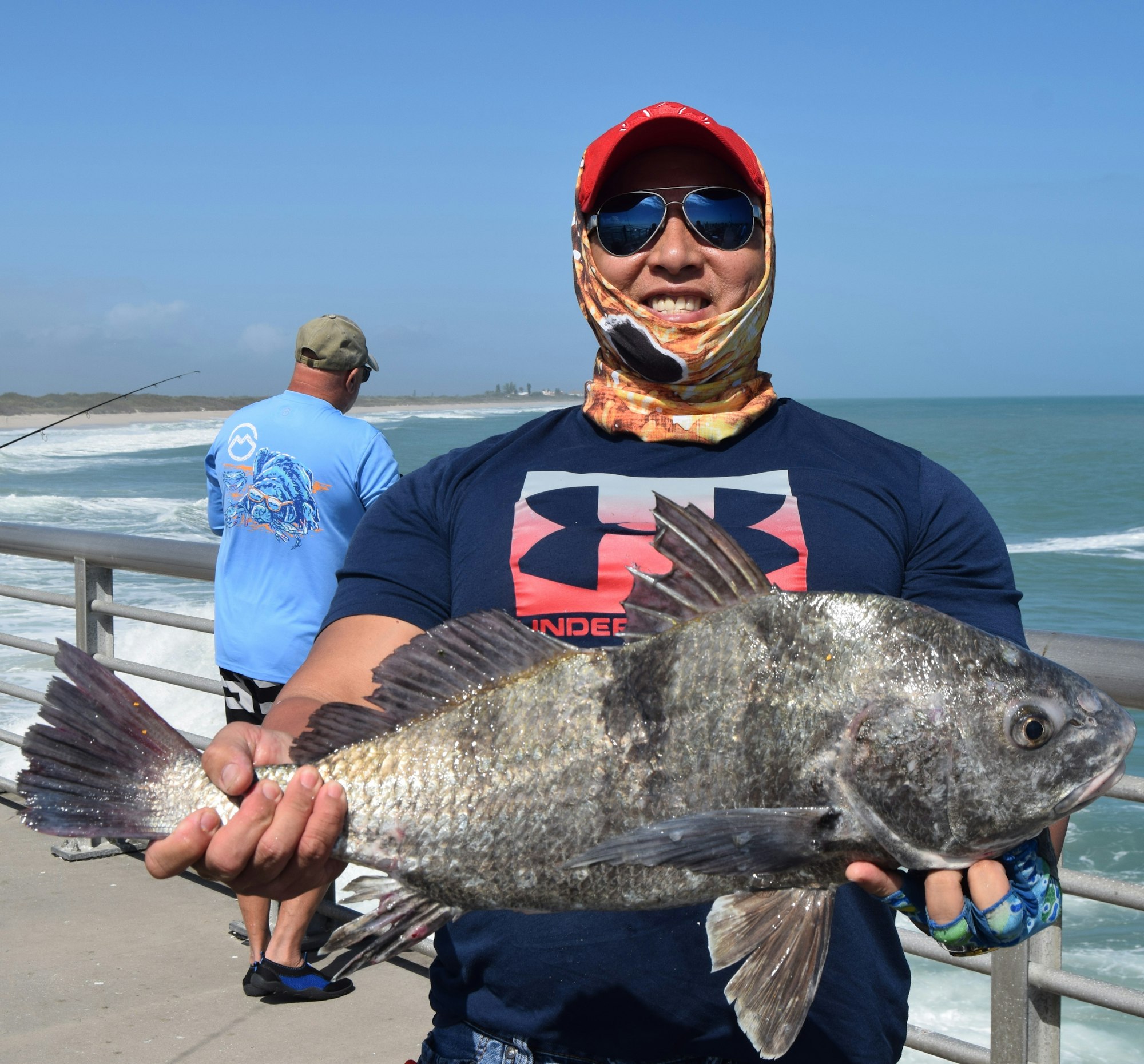May contain: person, human, water, fish, animal, and outdoors