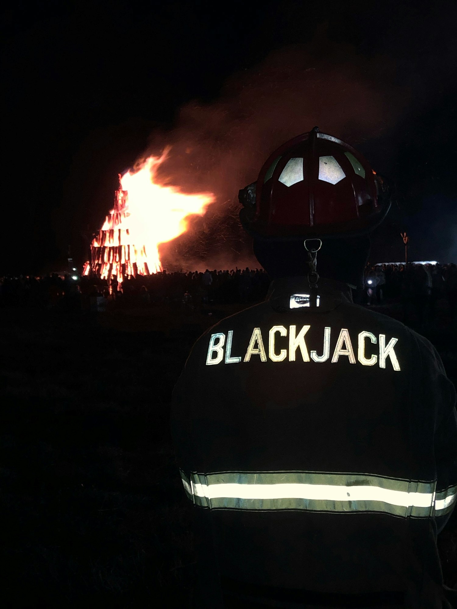 May contain: fire, flame, and bonfire