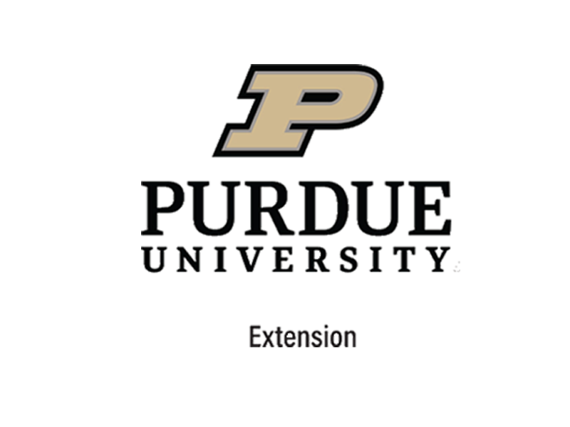 Purdue University logo with the word "Extension" underneath.