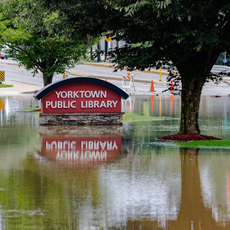 May contain: flood, water, architecture, building, outdoors, and shelter
