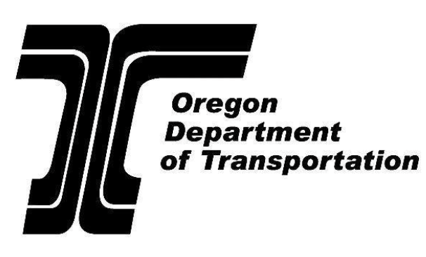 Logo of the Oregon Department of Transportation featuring stylized lines that form the letters "ODOT."
