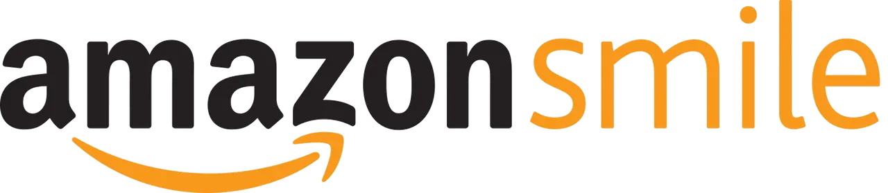 The image shows the Amazon Smile logo with a yellow smile-like arrow.