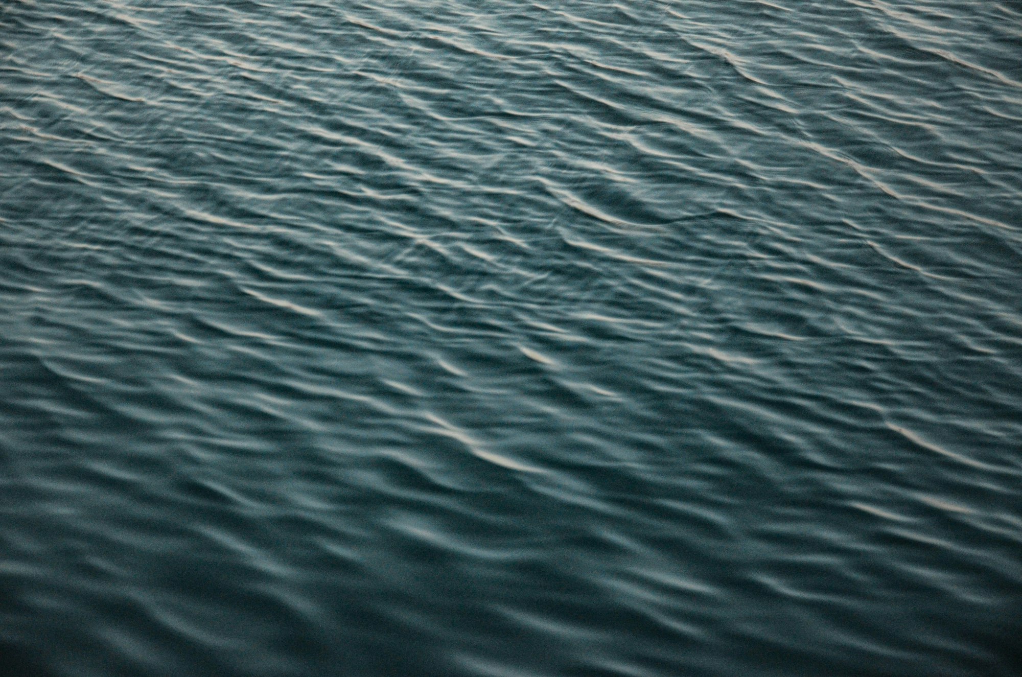 Gently rippling water creating a textured surface.