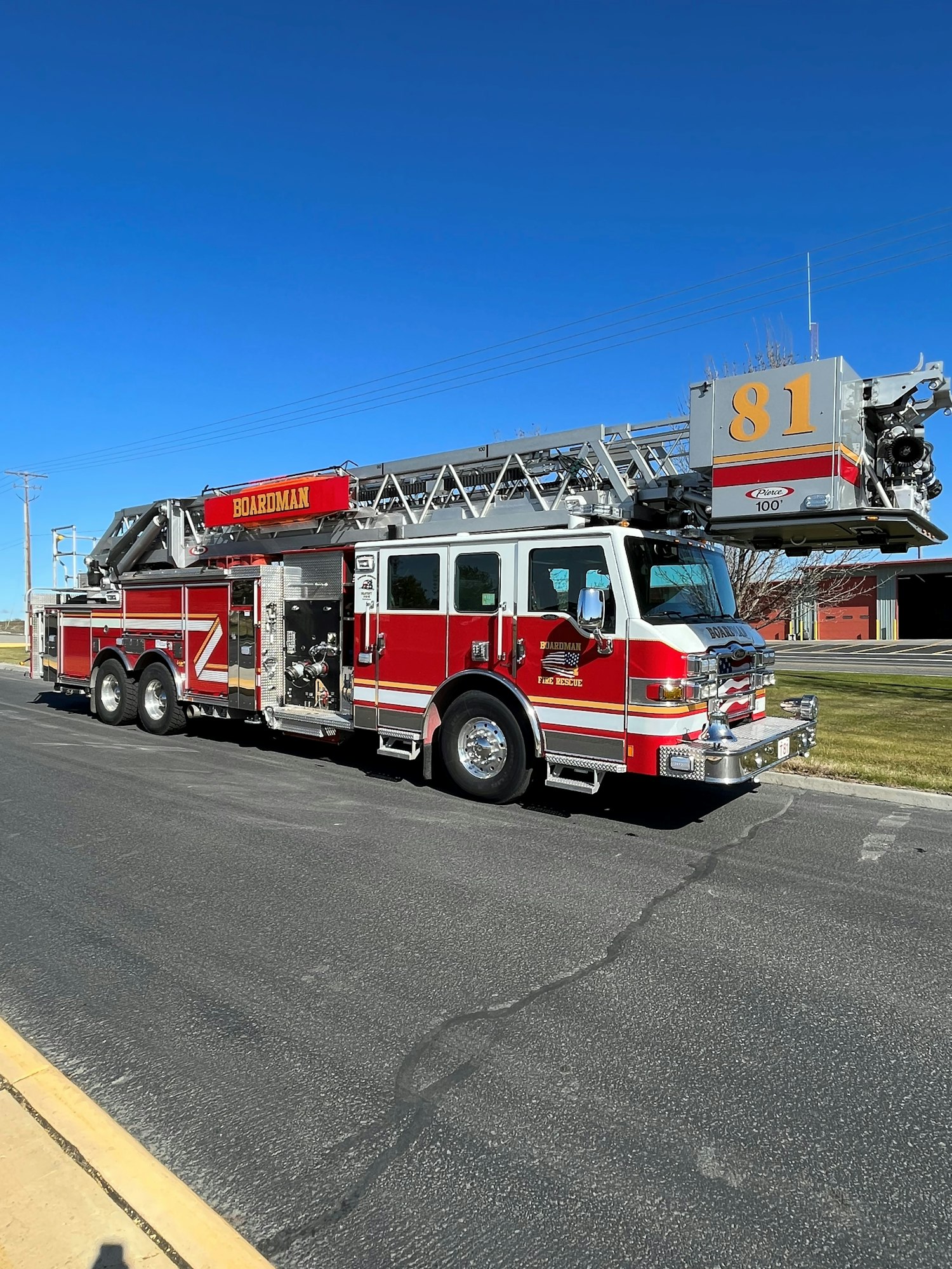 Truck 81 - 2015 Pierce 105' Aerial