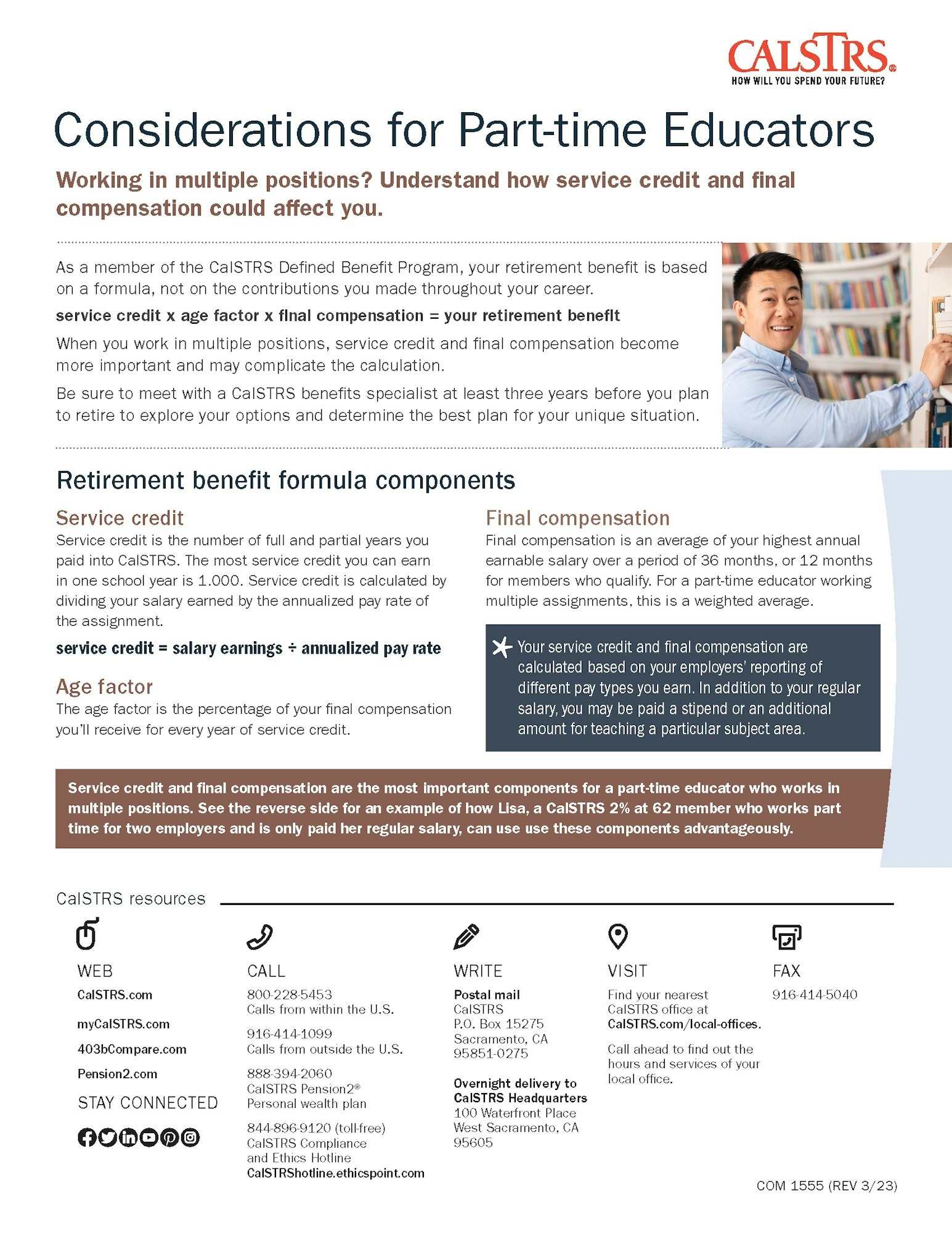 Considerations for Part-time educators publication