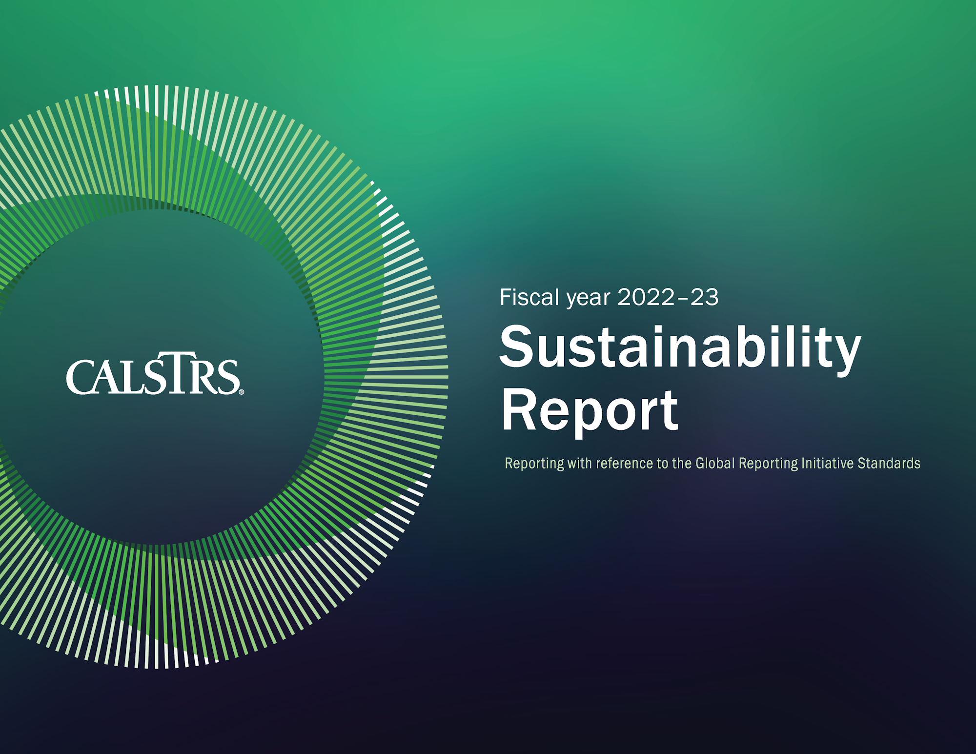 Sustainability report