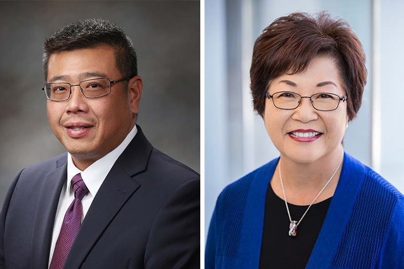 Ken Tang and Karen Yamamoto
