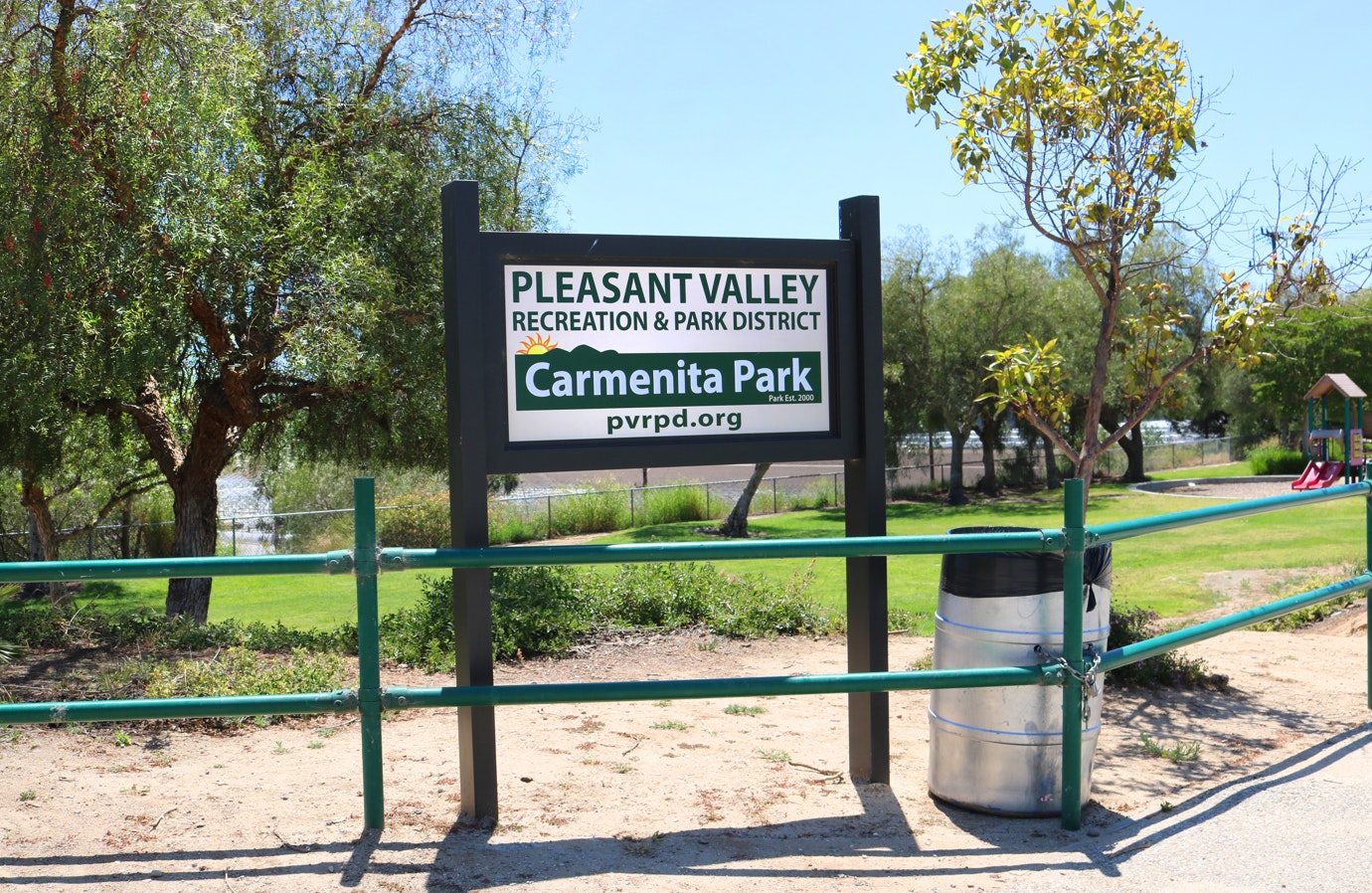 Carmenita Park sign