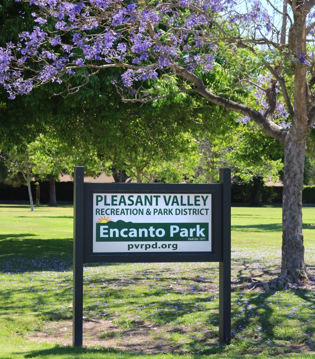 Encanto Park sign