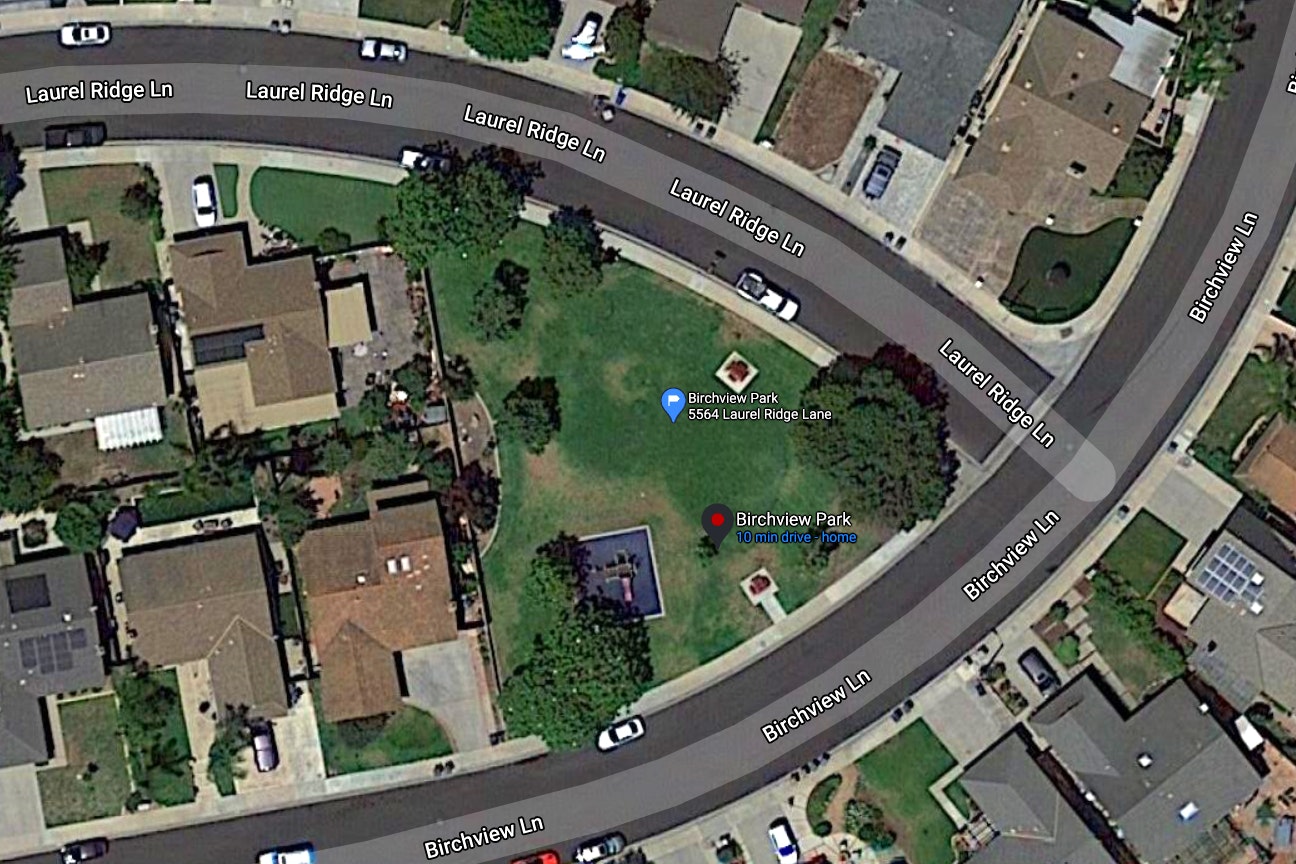 Birchview Park map