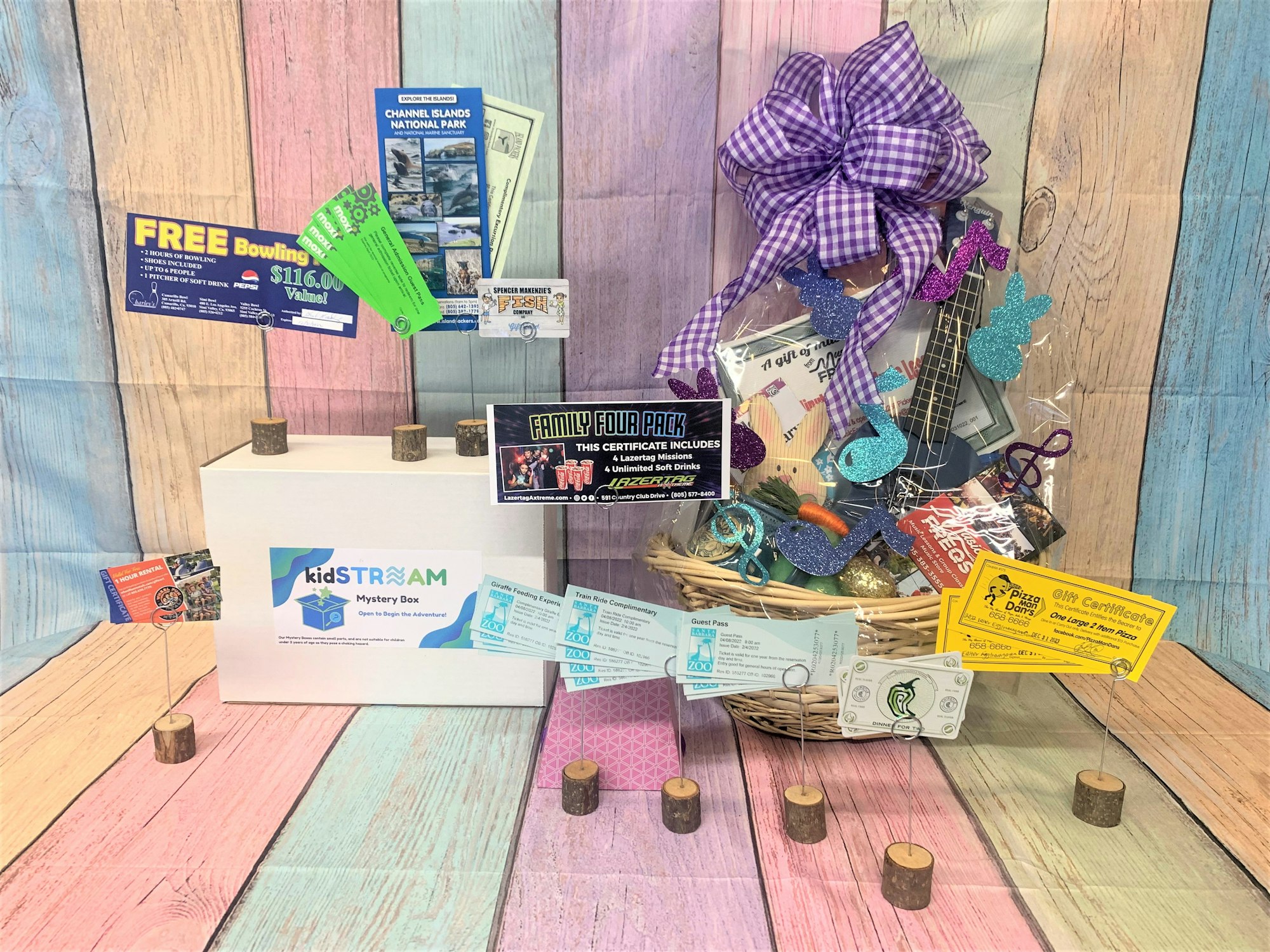 May contain: prizes for Easter Eggstravaganza