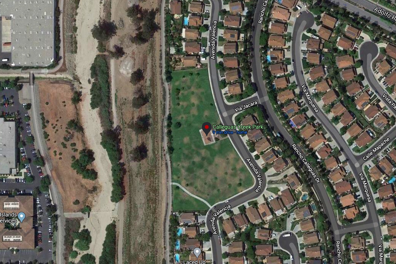 Calleguas Creek Park map