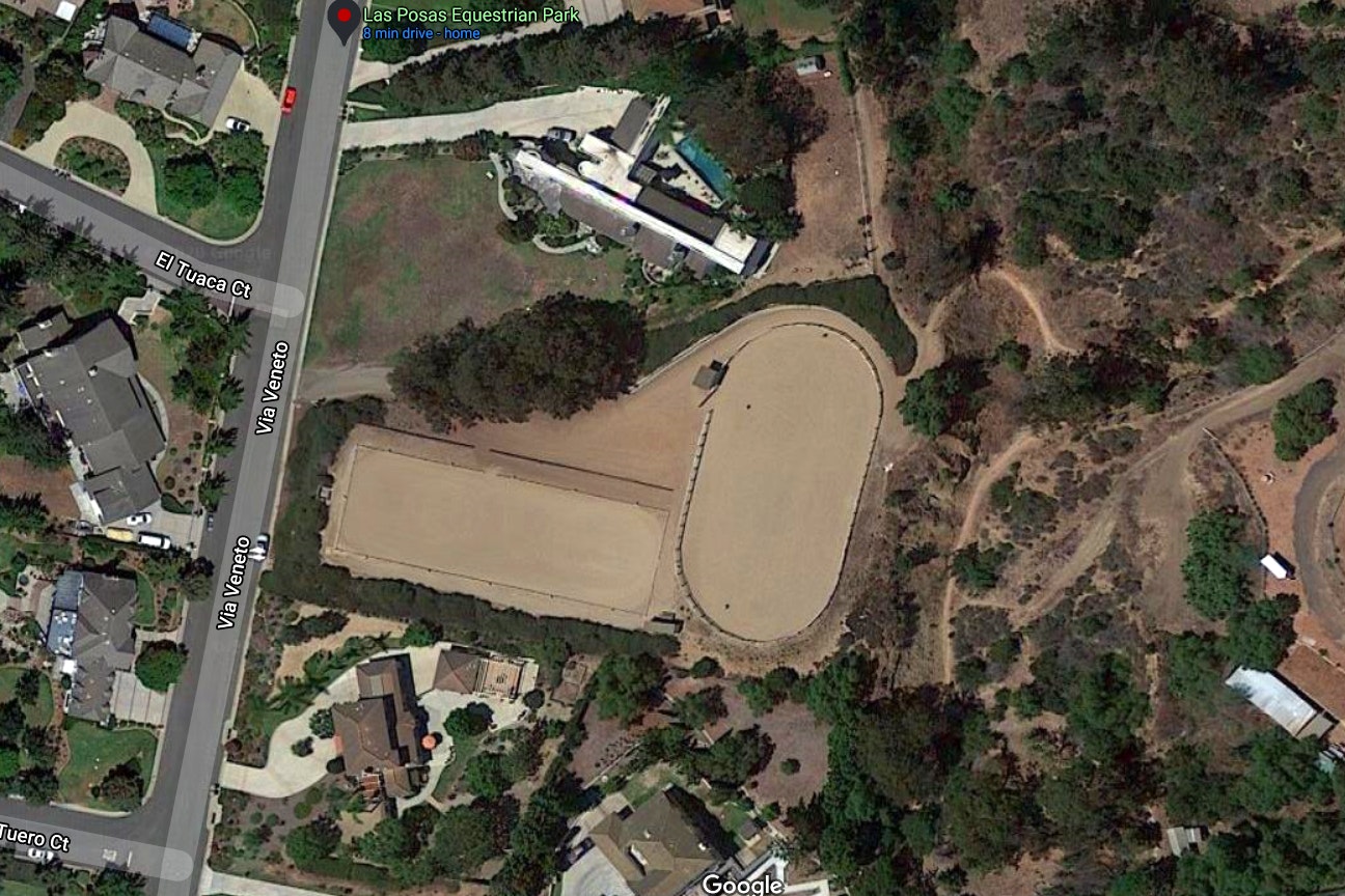 Las Posas Equestrian Park map