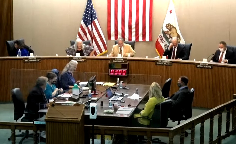 board meeting