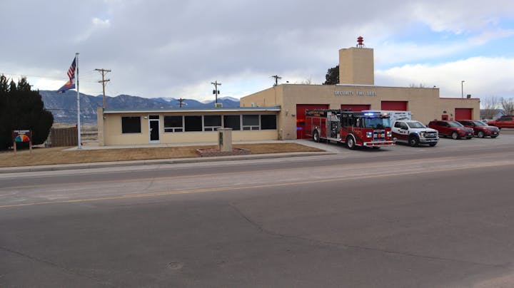 May contain: fire truck, transportation, truck, vehicle, fire station, car, machine, and wheel