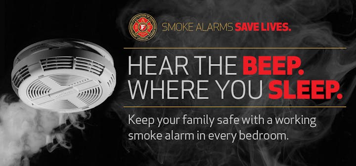 Hear the beep where you sleep