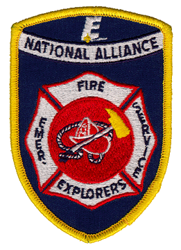 Explorer Patch: National Alliance, Fire, Emergency Services, Explorers