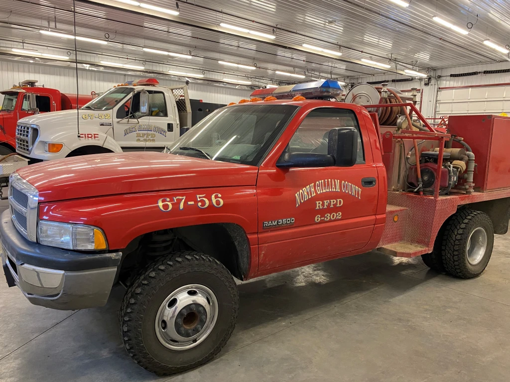 Photo of a emergency response vehicle: truck