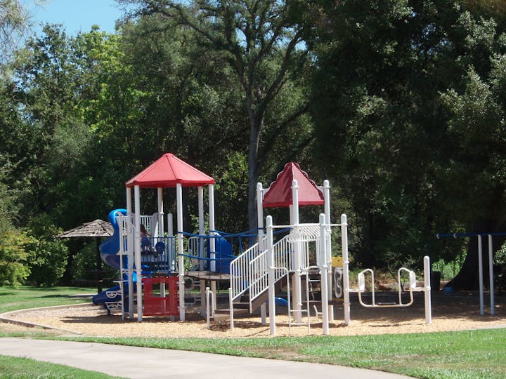 May contain: playground and play area