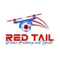 Logo of "Red Tail Drone Academy and Sports" with a stylized drone graphic.
