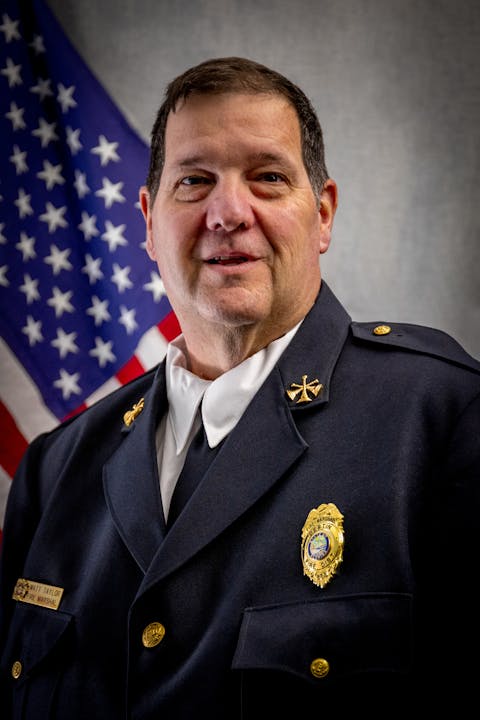 Fire Marshal in uniform