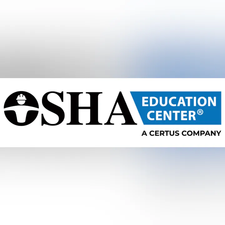The image features the logo of the OSHA Education Center, which is a Certus company focused on safety training.