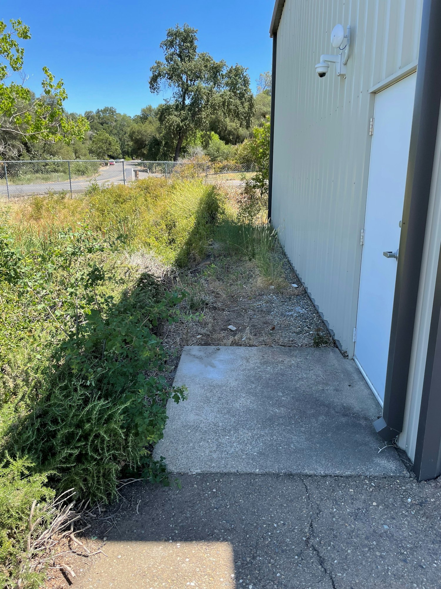 side of building