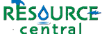 The image features the logo of "Resource Central," with a design that incorporates water-related elements.