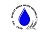 The image features a logo with a blue water droplet surrounded by text and a circular design.