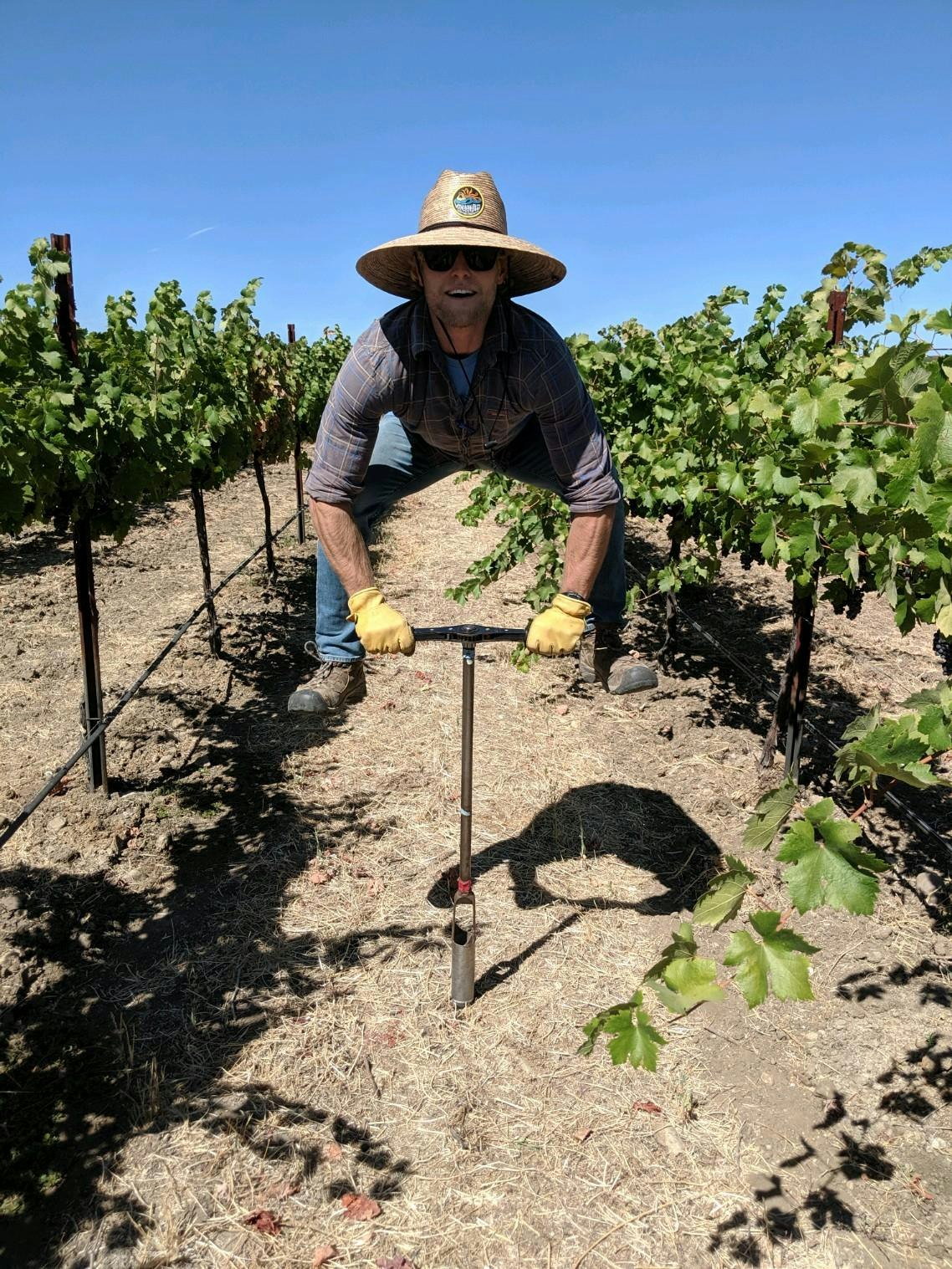 May contain: outdoors, nature, hat, clothing, apparel, person, human, farm, countryside, and rural