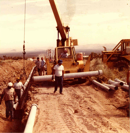 May contain: person, human, and pipeline
