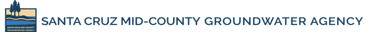 Logo of the Santa Cruz Mid-County Groundwater Agency with a lighthouse icon.