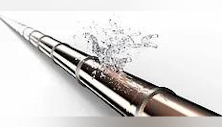 water leaking from pipe