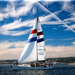 May contain: boat, sailboat, transportation, vehicle, and yacht