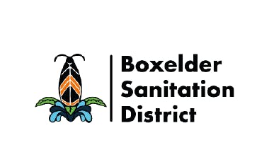 Boxelder Sanitation Logo with Boxelder Bug