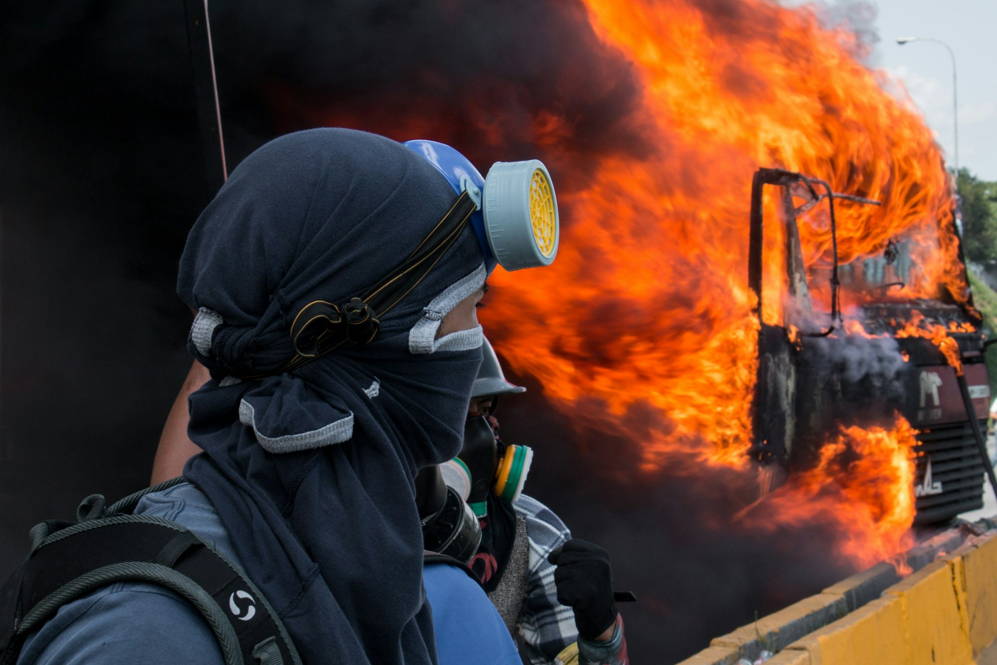 May contain: human, person, and fireman