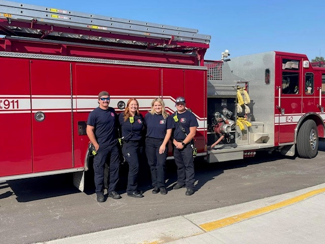 Fire Safety month at McQuerry Elementary