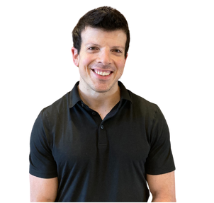 Johnathan Adolf, EAPRD certified personal trainer, in a dark polo shirt smiling.