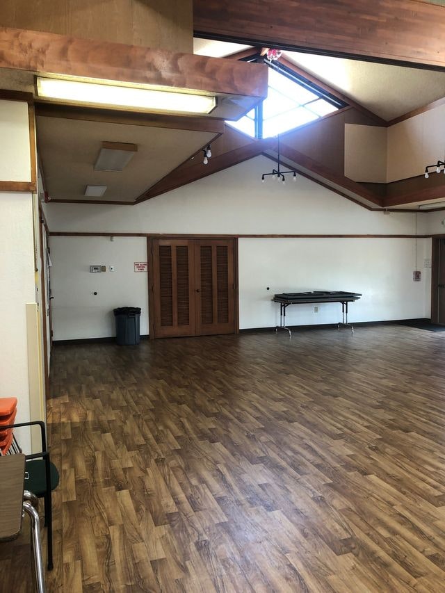 May contain: flooring, floor, wood, housing, building, hardwood, and indoors