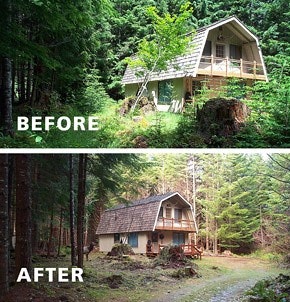 May contain: housing, building, house, cottage, and cabin
