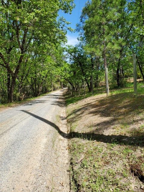 Road with 5 ft clear space