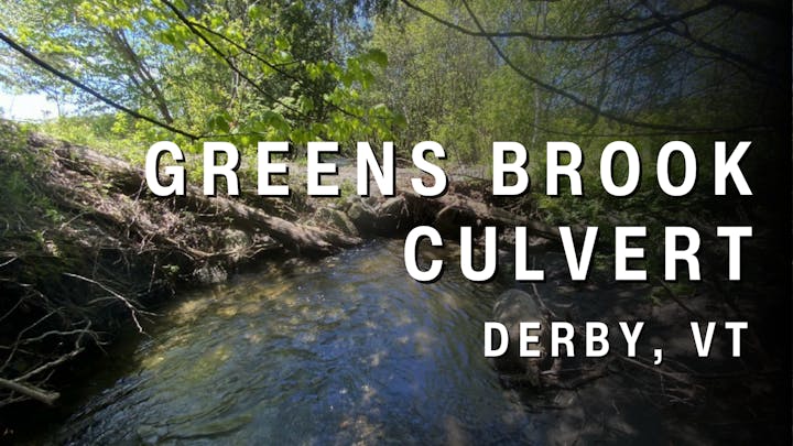 Orleans County Conservation District requests bids for a Culvert Replacement over Greens Brook in Derby, Vermont