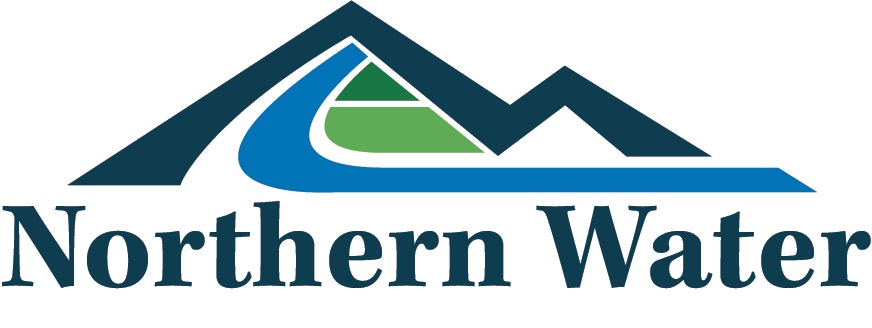 The image features a logo for "Northern Water," incorporating mountains and water elements in its design.