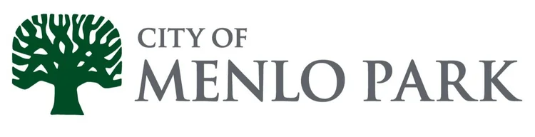 City of Menlo Park logo with a stylized tree.